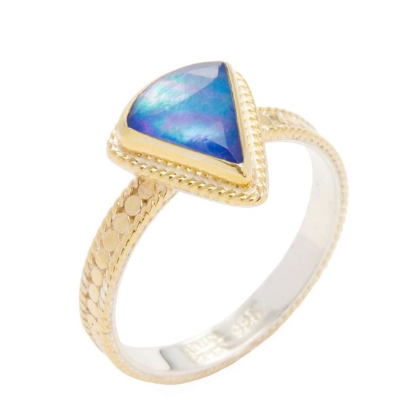 Anna Beck Jewelry - PRICE FIRM Anna Beck Gold Lapis Triplet ring